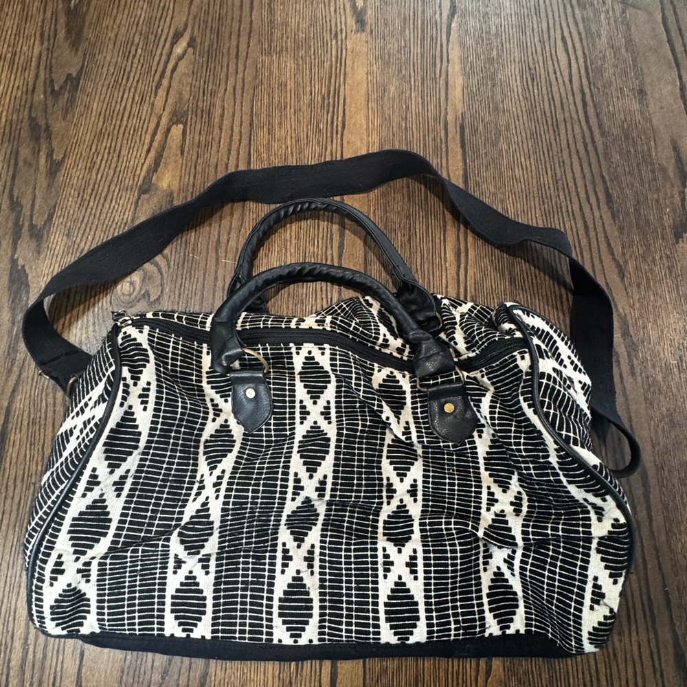 Mossimo Supply Co Woven Barrel Duffle Bag